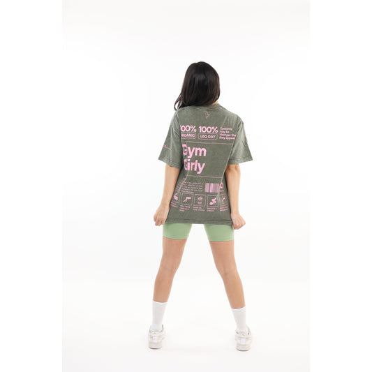 Remera over GYM GIRLY