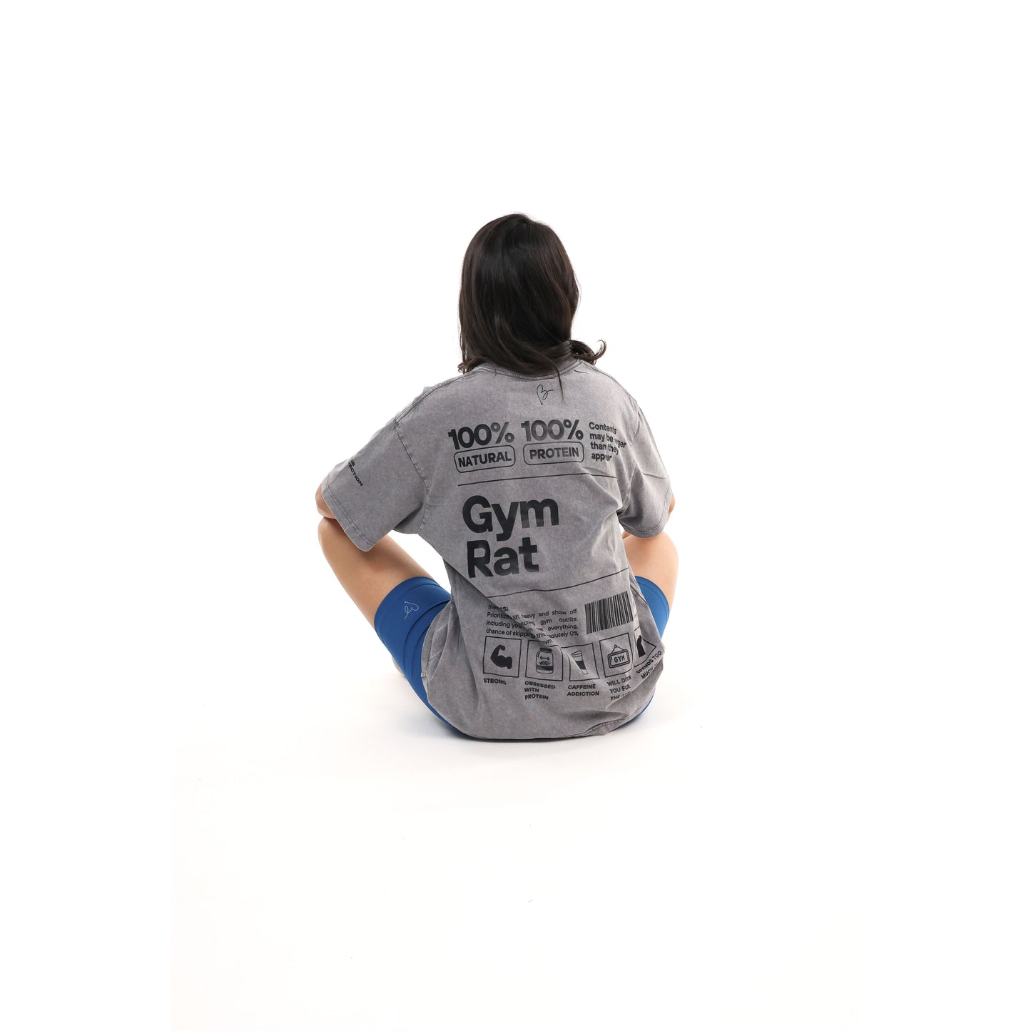 Remera over GYM RAT
