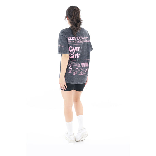 Remera over GYM GIRLY