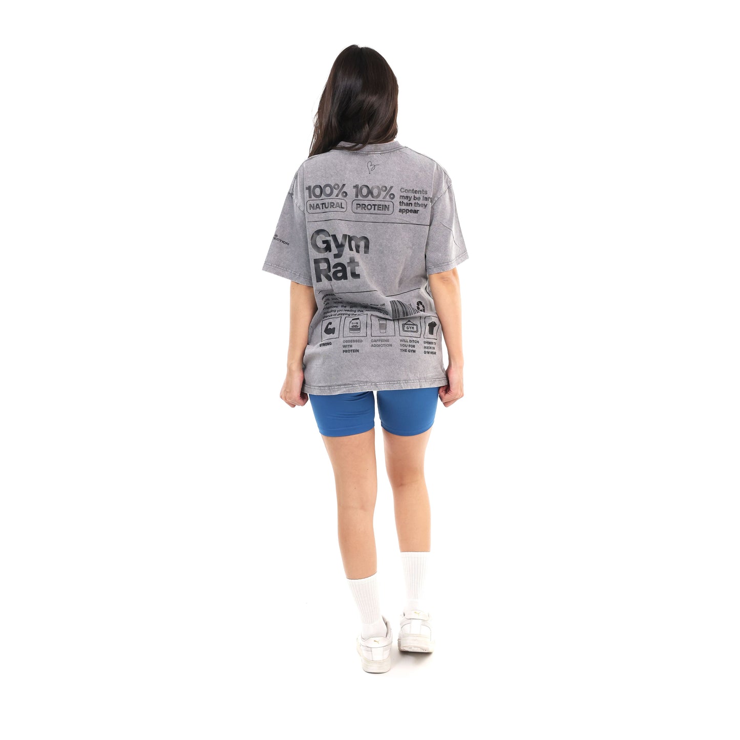 Remera over GYM RAT